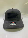 Gun Flag Hat 5 panel mesh snap back hat